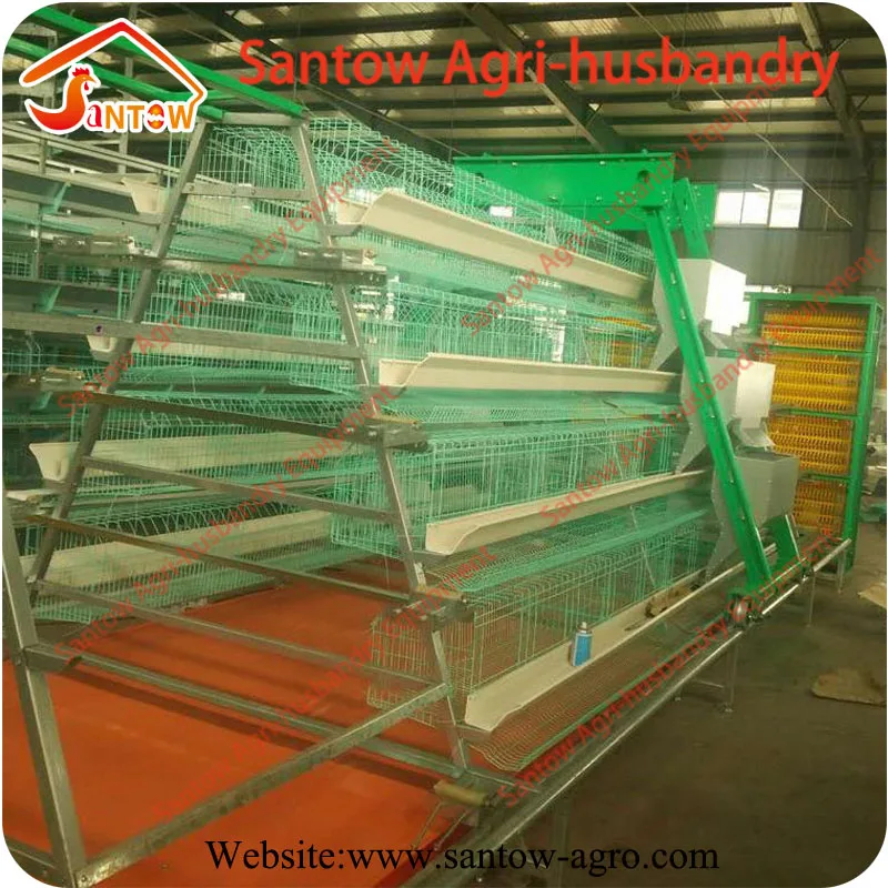 A type 4 tier chicken layer cages pigeon breeding battery cage for poultry farm