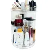2019 New Plastic Cosmetic Storage Organizer 360 Acrylic Rotating Cosmetic Organizer Makeup Case