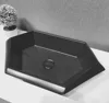 China countertop black color matte wash basin
