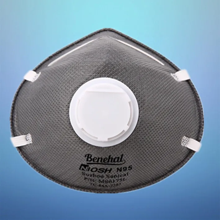 
Large Size Disposable Activated Exhalation Valve N95 Particulate Respirator 