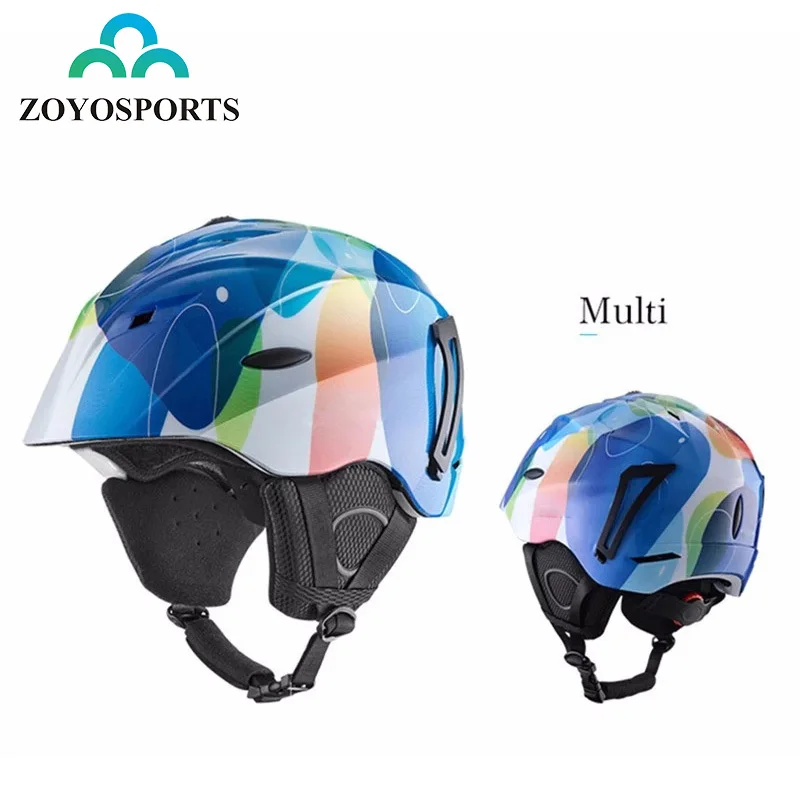 

ZOYOSPORT Wholesale Custom Winter Snow Ski Helmet for Skiing Skating, Multi color