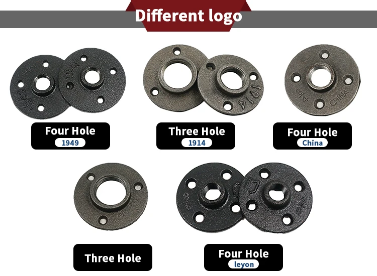 Chrome Malleable Iron 1 2 Inch 3 4 Inch Industrial Pipe Floor Flanges 3 Holes 4 Holes Malleable Iron Floor Flange Buy Coating Chrome Colorful 1 2 Inch Malleable Iron Floor Flange For Industrial