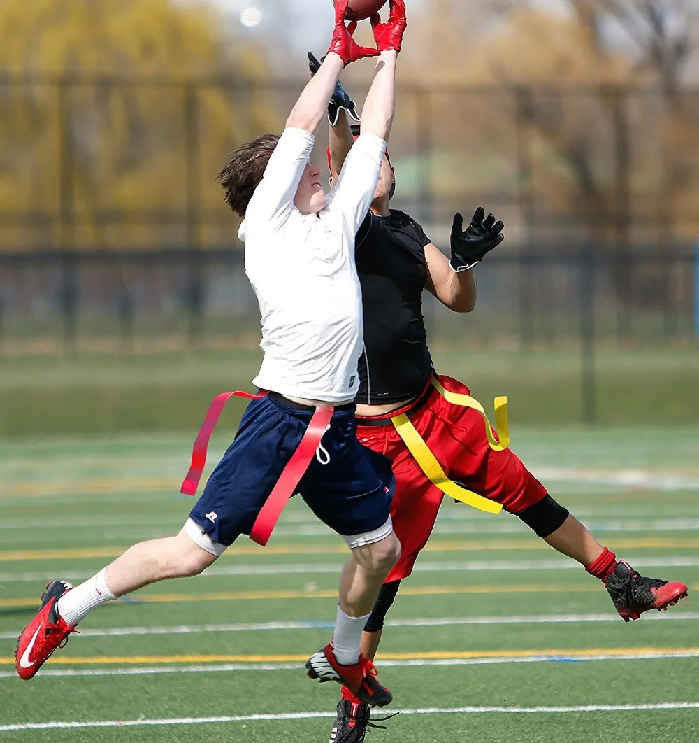 Wholesale Cheap Customized Fashion Triple Flag Football Belt Buy Flag