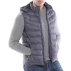 Printing Heated Waistcoat Mens USB Heated Vest Adjustable Temperature Heating Rechargeable Clothing Down Gilet for Men