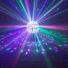 Rotating Strobe Disco Stage light Crystal Magic Effect Dot Light Ball (Black)