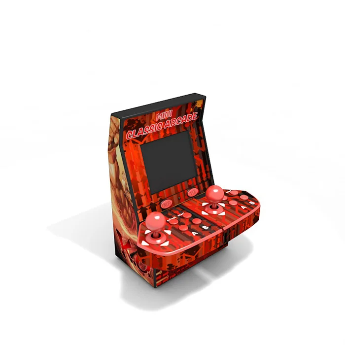 

2019 Best selling power 8 bit tv game station game console CT881, Red