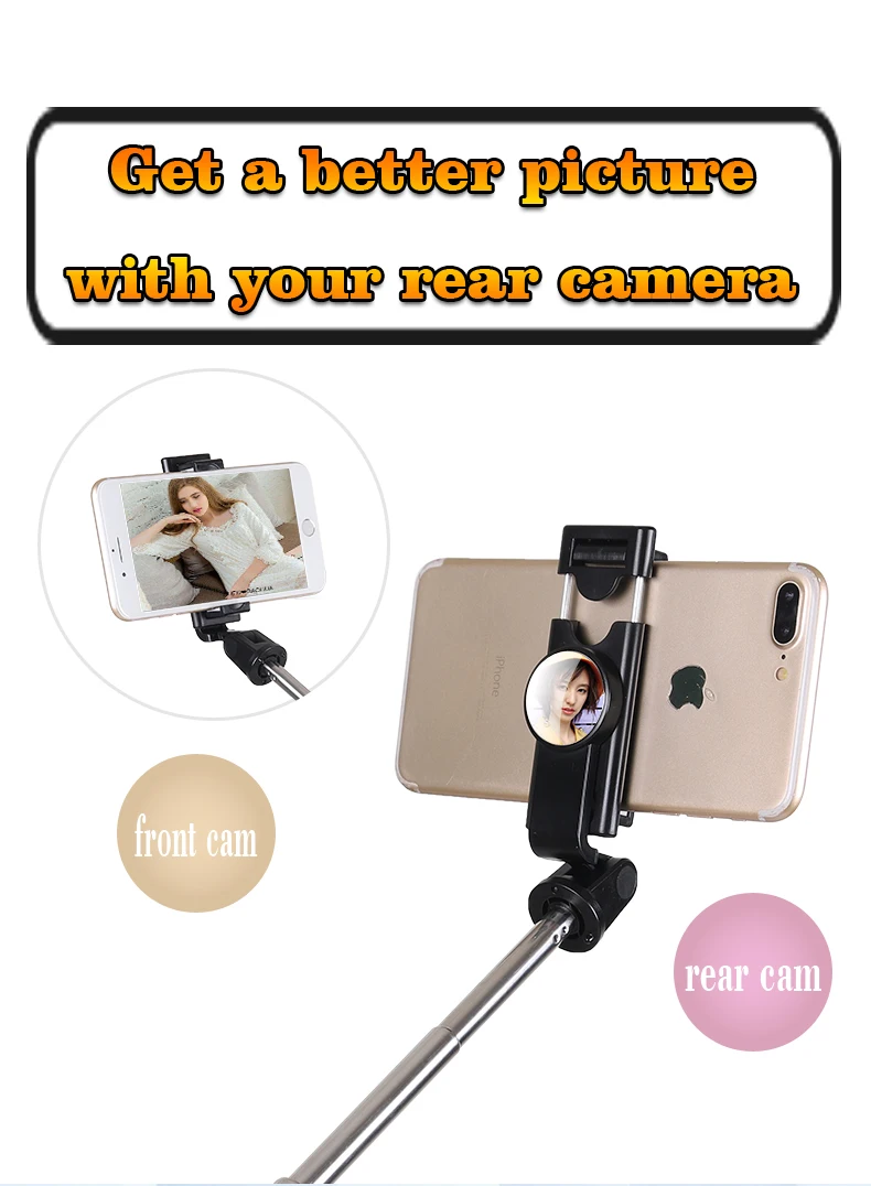 Amazon Hot K10 Selfie Stick Remote Tripod Mobile Universal Live Camera