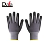 13G grey nylon/spandex Eco-friendly nitrile gloves cheap colors