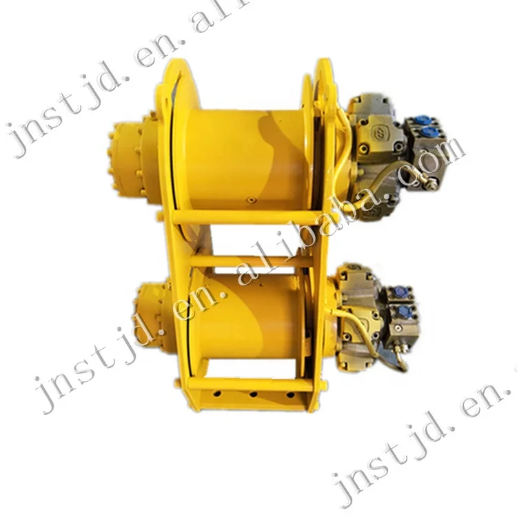 Forestry Winch Main 6 Ton Auxiliary 3t Double Drum Cluctch Winch With Free Fall Function Buy