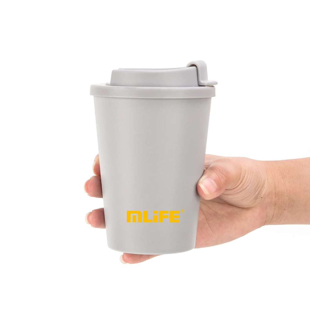 350 ML plastic reusable travel coffee cup