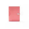 Custom Logo PU Leather Cable charging Powerbank Power Bank Notebook With U Disk