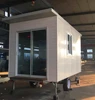 small prefab sandwich panel 1 bedroom mobile homes modular house with trailer