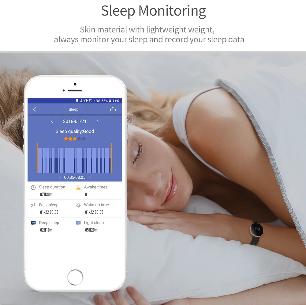 b2205 smart watch active life tracker