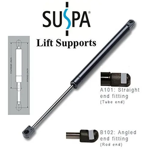Pair 2 15.71/" C1615208 C16-15208 Lift Supports Shocks Struts Replacement Pair
