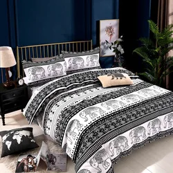 New Design Microfiber Navy Duvet Cover Set Dubai Sets Queen With