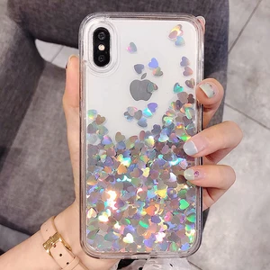Liquid Glitter Phone Case iPhone X XR Max 6s