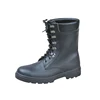 UD-178 Comfortable Safety Boots Industrial Protective PU Leather High-top Laced-up Work Shoes