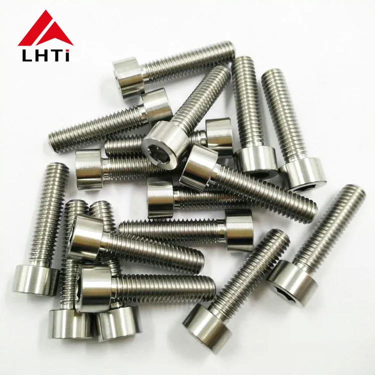 DIN912 M5 M6 M8 Allen Key Head Bolt Titanium Hex Socket Screw Bolt GR5 Bolts Lihua Black Bicycle Frame Accessories Colorful LHTI