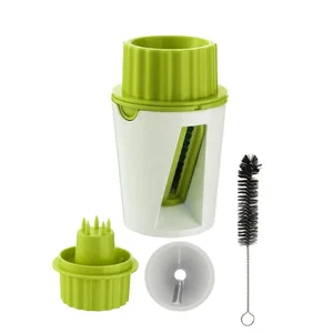 Image of Fullstar manual vegetable spiral slicer zucchini slicer spiralizer
