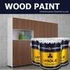 Easy sanding PU clear sealer/basecoat for solid wood or veneer wooden furniture