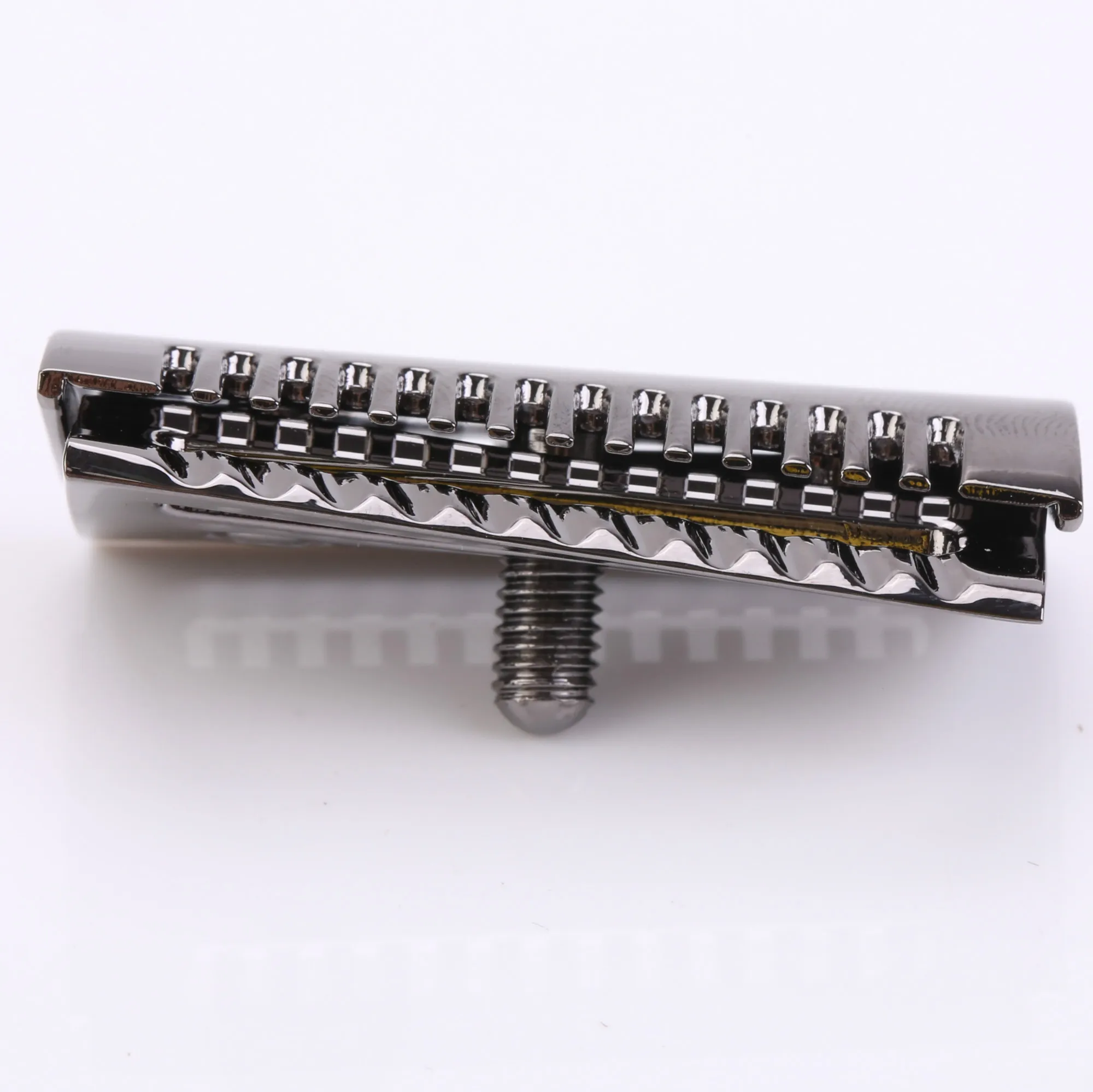 

gun metal slant shaving razor head for men