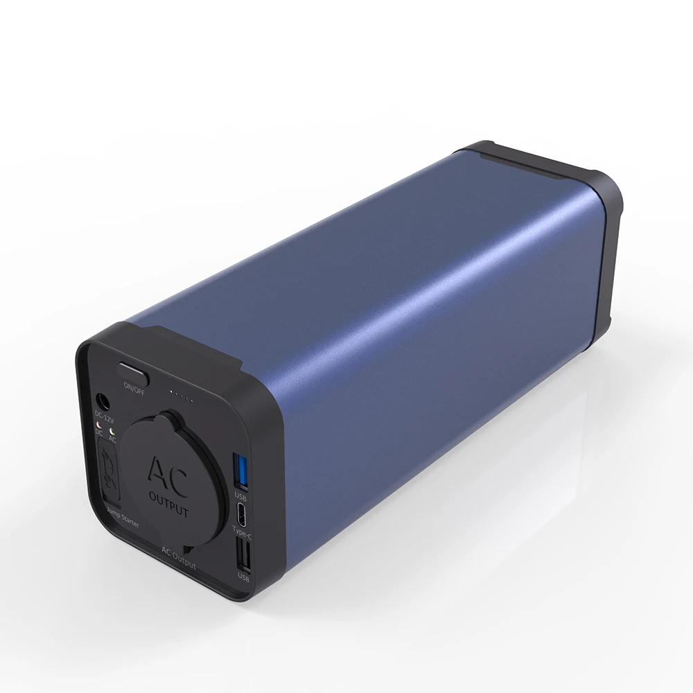 2020 New Product High Capacity 40000mah Outdoor 12v Ac Type C Usb Power