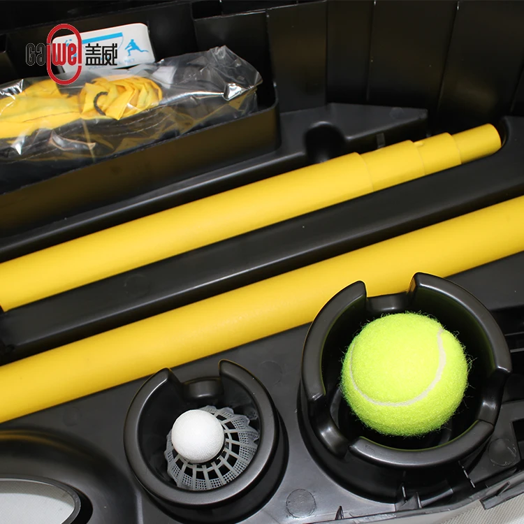 
Multifunction Portable Easy Set Flexible Plastic Multi 3-in-1 Tennis Net 