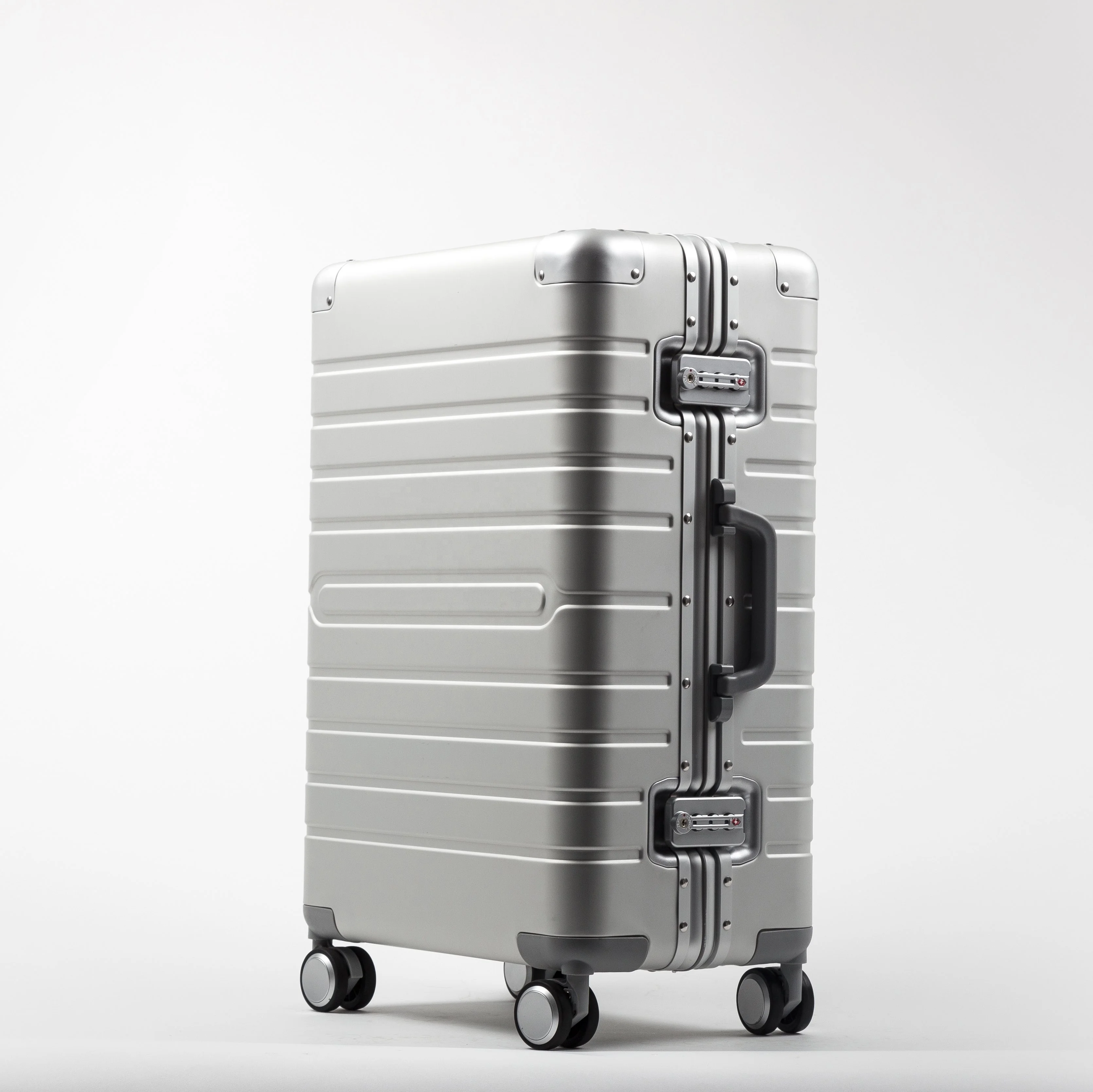 

xiao.mi suitcase aluminium silver with secret compartment, Customized colors