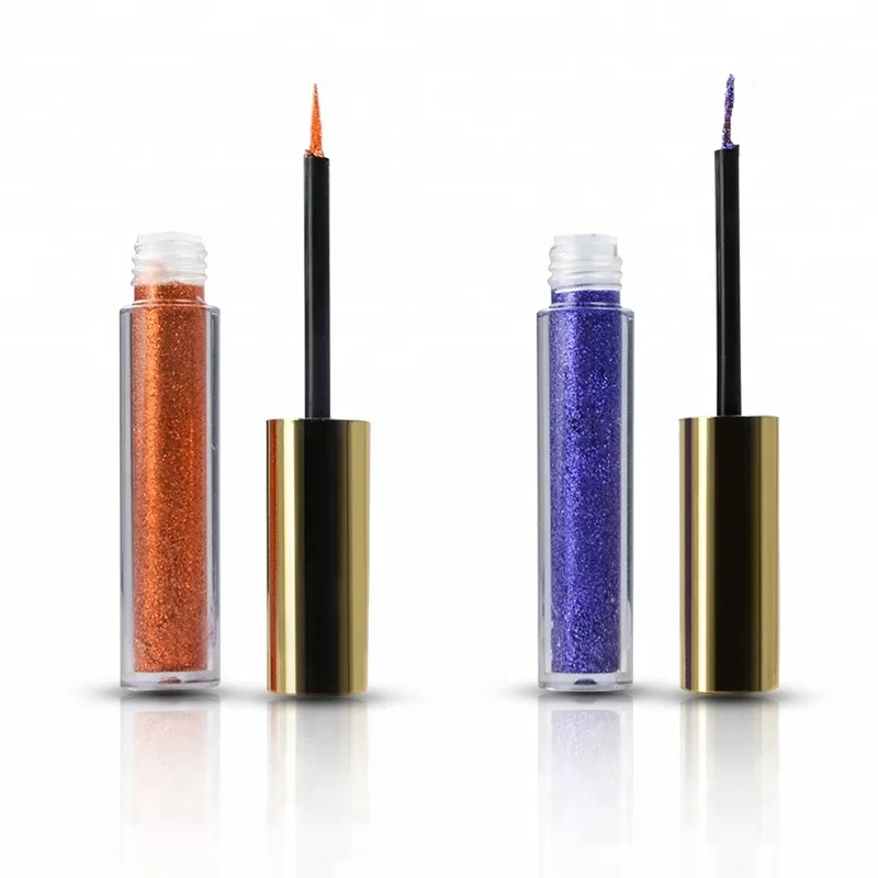 

Waterproof 12 Color Private Label Packaging Glitter Liquid Eyeliner