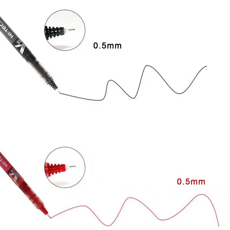 

Eyebrow Microblading Pen Surgical Skin Marker Pen Scribe Tool Permanent Makeup skin Marker Pen, Red;black