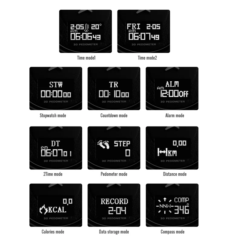 Skmei 1464 Mens Trend Design Quartz Watch Stainless Steel Back Water