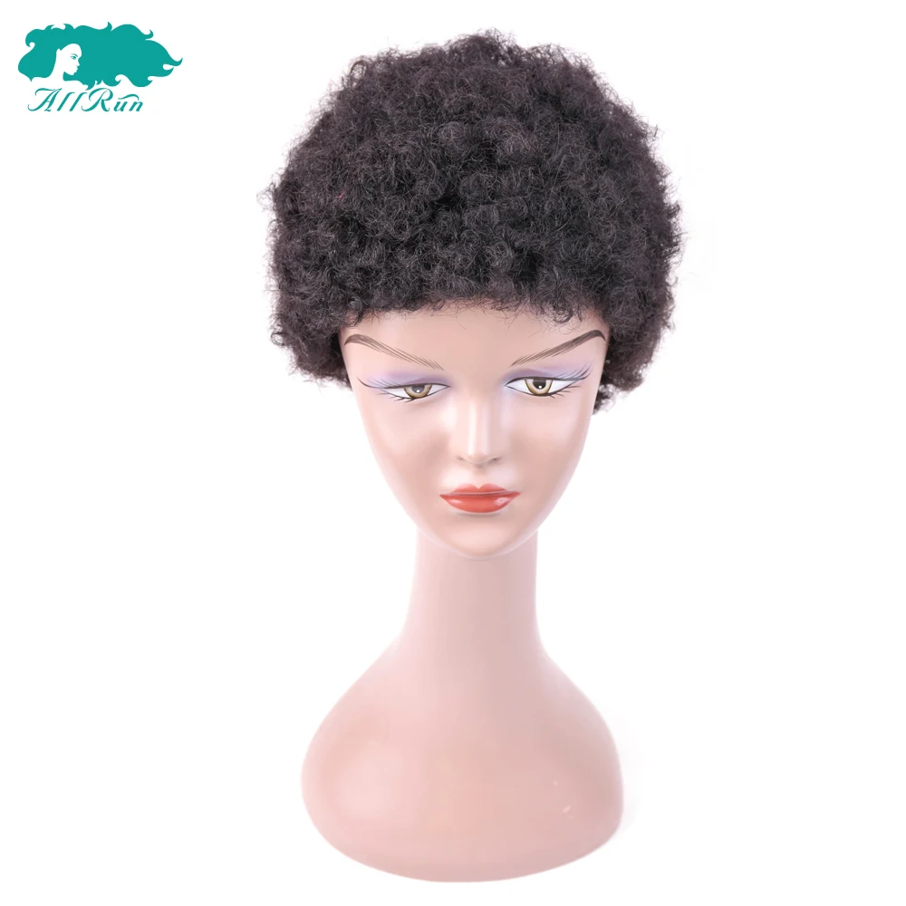 

Factory cheap 100% human hair 6 inch bob hair wig