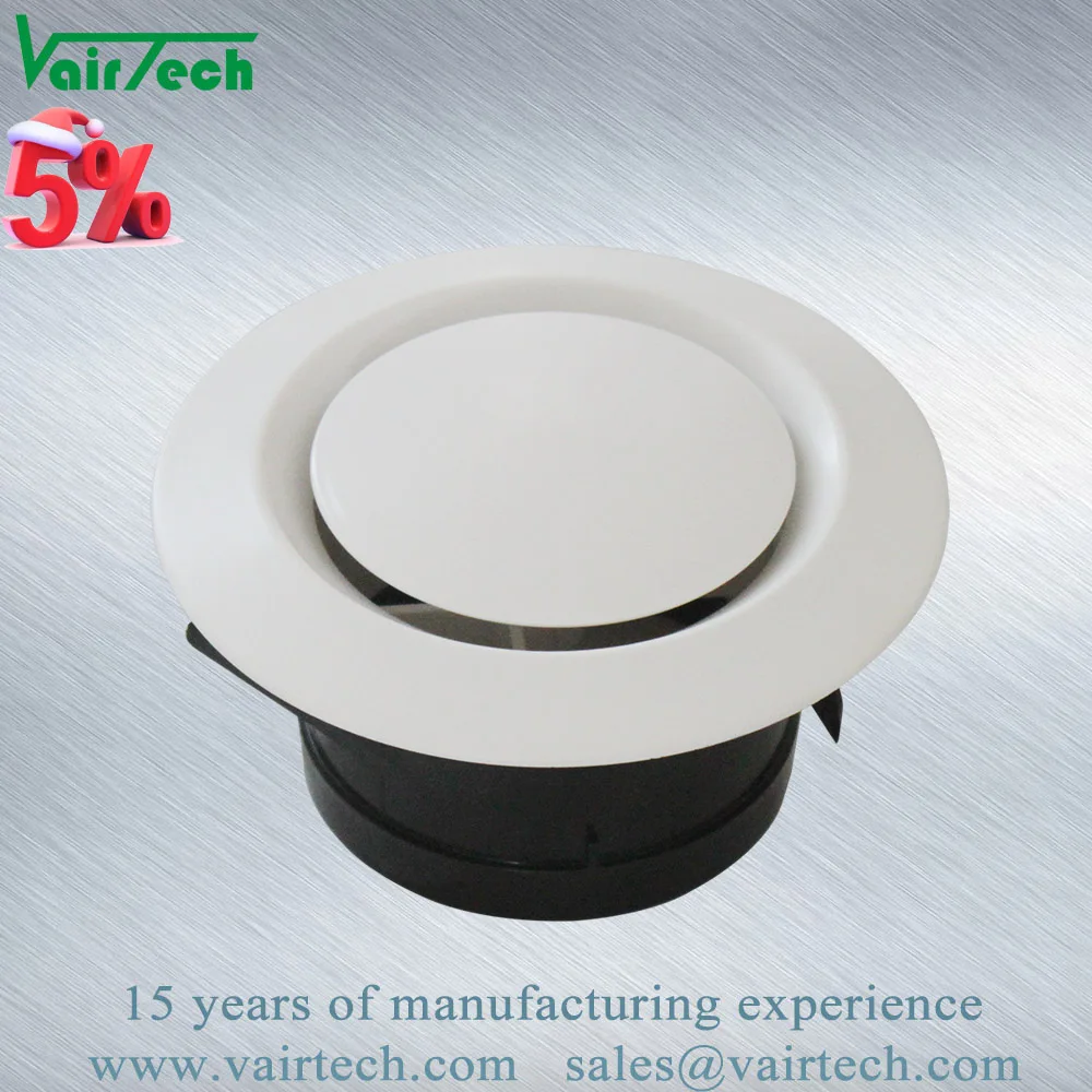 Plastic Round Ceiling Air Conditioning Ducted Air Vent Buy