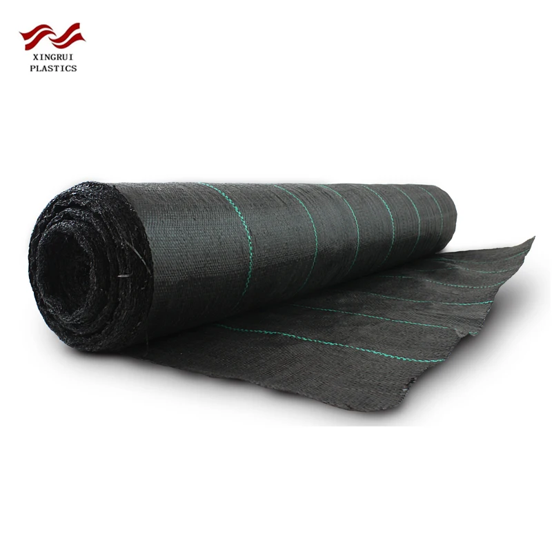 Agriculture Use Woven Black Polypropylene Heavy Pp Woven Ground Cover ...