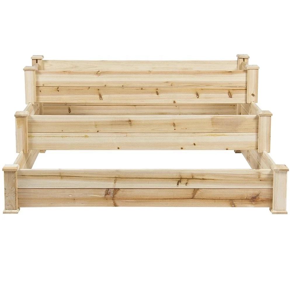 Venta al por mayor maceteros de madera para jardin-Compre online los