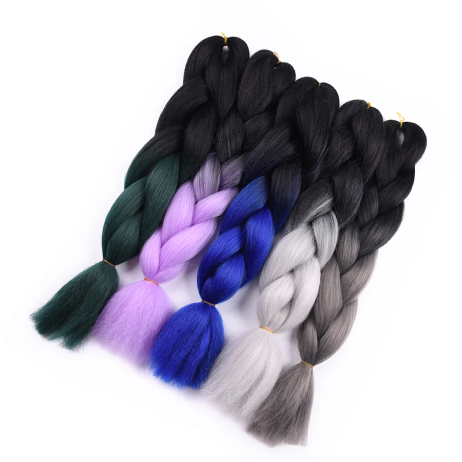 

AliLeader Wholesale X-pression Super Jumbo Crochet Braid Synthetic Hair Extension