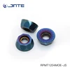 carbide milling inserts RPMT1204MOE naco blue coating