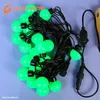 5m 20 leds green led round ball Christmas lights/led string light ball