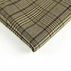 In-stock Item from China textile mills plaid 32s 98% polyester 2%spandex woman/man suit coat big checks roll packing fabric