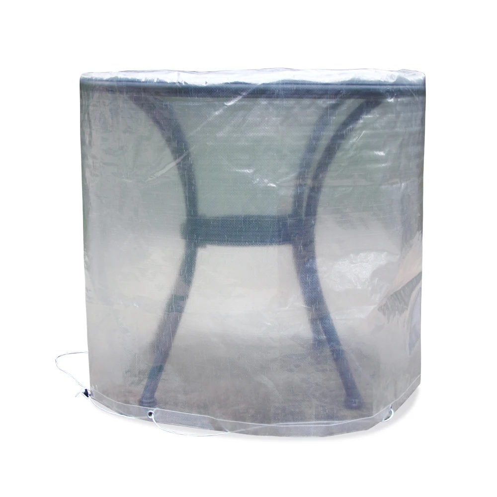 
Round table PE patio furniture covers made in china 