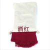 National style super large solid color cotton and linen scarf shawl dual-use spring and autumn long desert beach vacation silk s