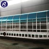 Extendable aluminium ladder for ship with side handle