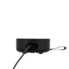 Wall Mount Portable Protective Hard Case with Leather Wall Holder Mount for Amazon Echo Dot 2 accessories
