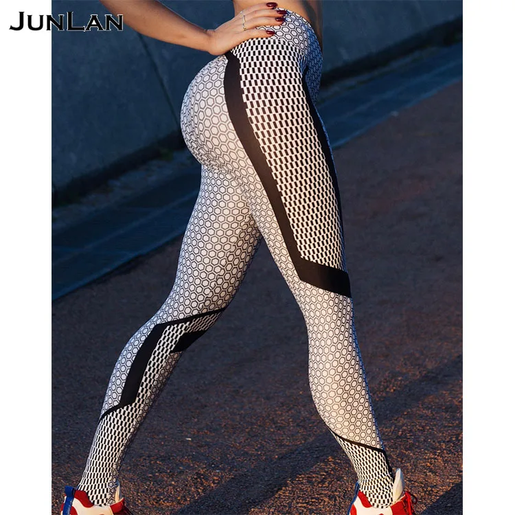 

Women Gym Yoga Wear Leggings Pants Fitness Sports Clothing Wholesale, White