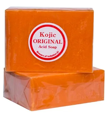 
100% Pure & All-Natural Soap Lightening Deep Cleansing Anti-Aging Whitening Lather KOJIC Acid Soap 