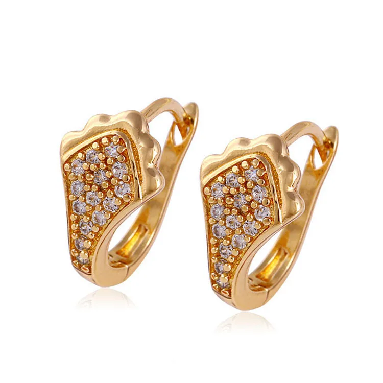 

23959 Sell well new type 18k gold earring fashion