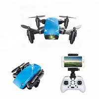 

Altitude Hold Wifi FPV Micro Drone Helicopter toy Foldable RC Mini Drone with hd camera