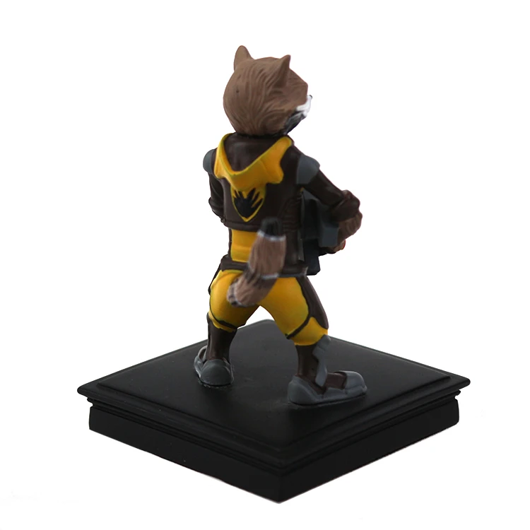 life size rocket raccoon statue