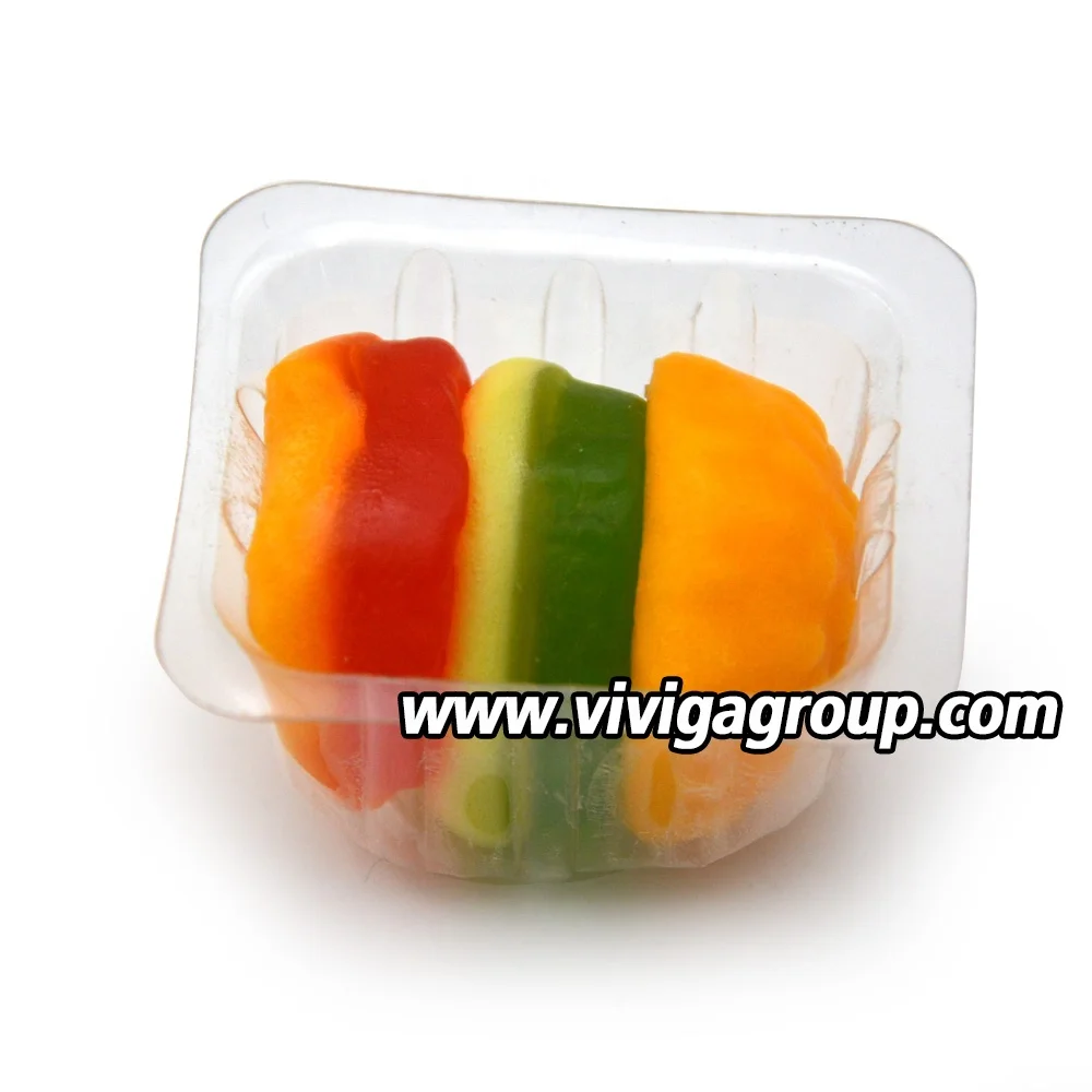 
chewing hamburger shaped gummy candy gelatin candies for wholesale 