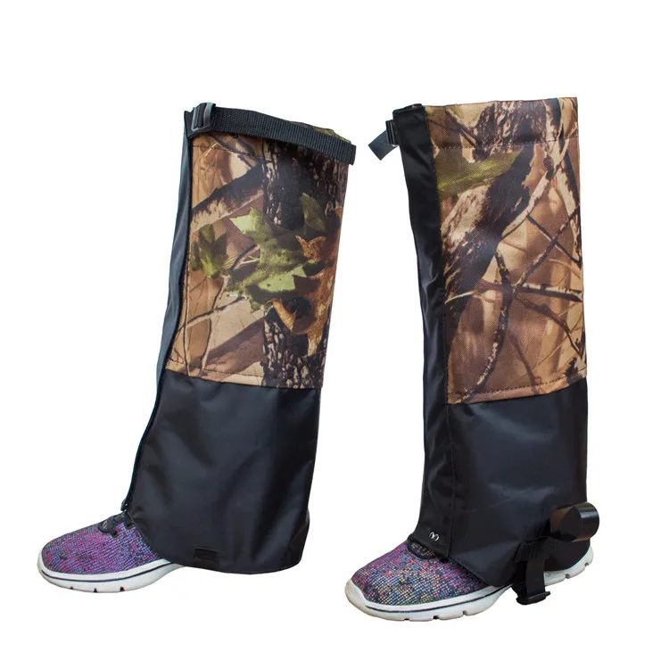 

Waterproof Anti-Tear Durable Breathable Camo Leg Gaiters for Outdoor Hiking and Climbing